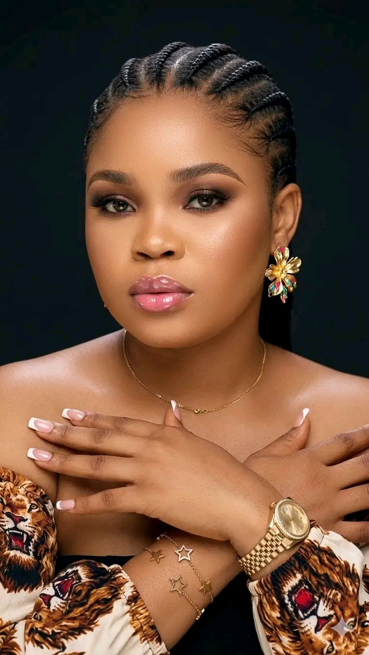 ultra-realistic high fashion beauty portrait of a stunning light skinned